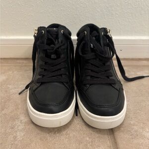Nine West Black High-Top Sneakers